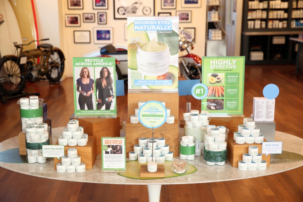 Elizabeth Olsen and Maggie Q Host Earth Day Party at Kiehl's Santa Monica Store